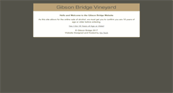Desktop Screenshot of gibsonbridge.co.nz